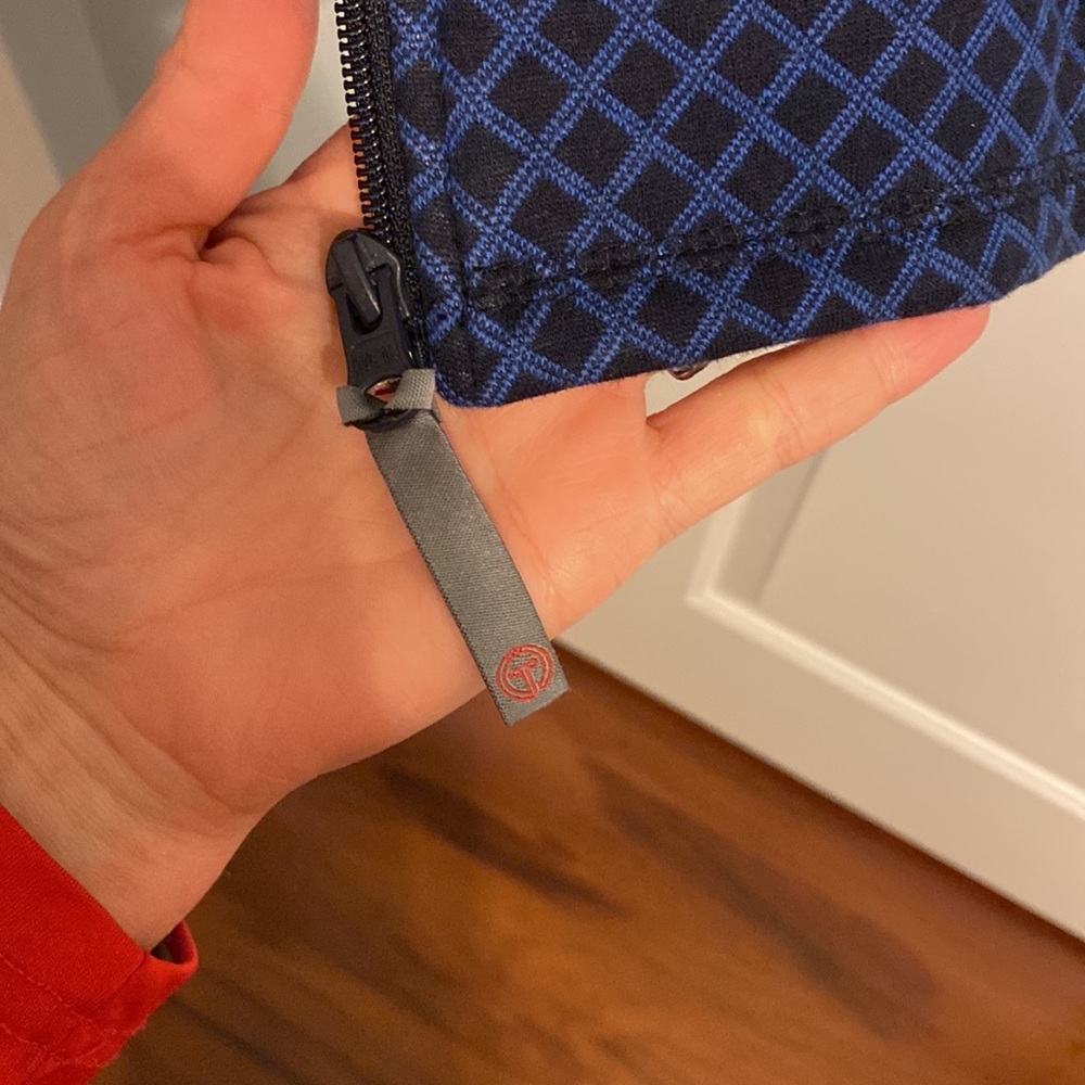 Talbots Navy Zip Up - Picture 8 of 8
